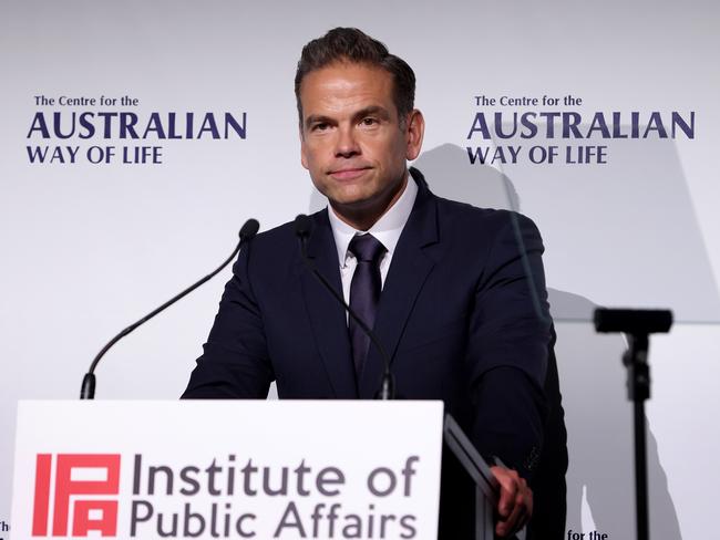 Lachlan Murdoch is speaking at an IPA (Institute of Public Affairs) event "Launch of The Centre for the Australian Way of Life" Picture - Chris Pavlich for The Australian Newspaper