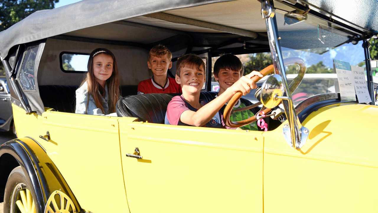 GALLERY: Vehicles go on display to battle cancer | The Courier Mail