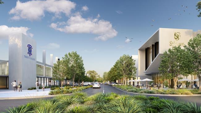 The St Yves residential development near Roseworthy is one of $4.7 billion worth of projects currently underway in Gawler. Supplied by Land Vision Group.