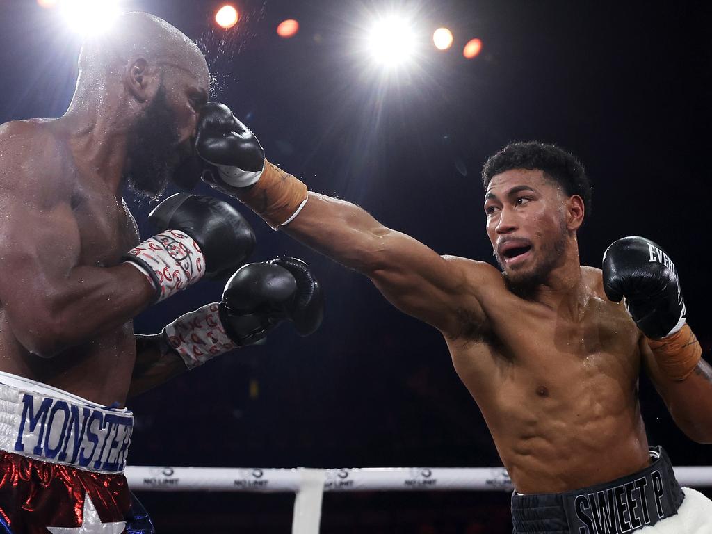 Paulo Aokuso will headline his first fight card in just his fifth professional bout. Picture: Mark Kolbe/Getty Images