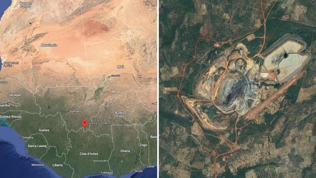 The Resolute Mining Syama Gold Mine in Mali. Picture: Google