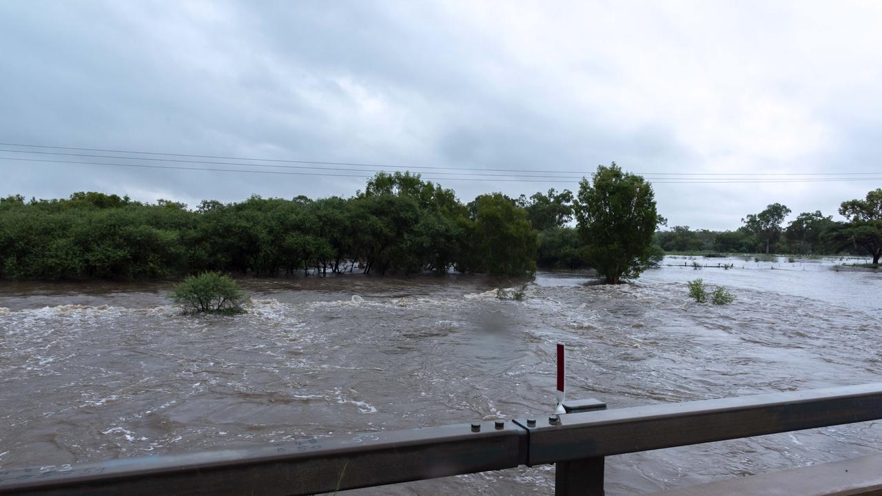 Bowen Flooding: Hay Gully 10km South Bowen from the Bruce Highway