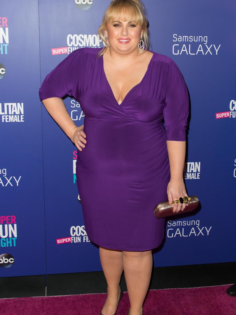 Rebel Wilson before her weight loss. Picture: Michael Stewart/WireImage