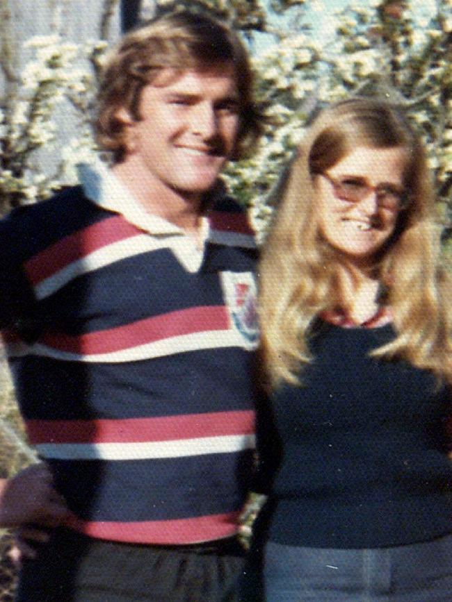 The couple in 1974.