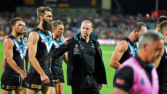 Power coach Ken Hinkley has received strong support from president David Koch. Picture: Tom Huntley