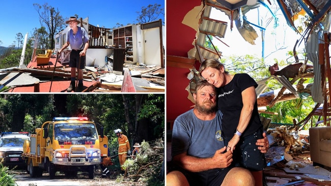 Destruction on the Gold Coast following the wild Christmas storms