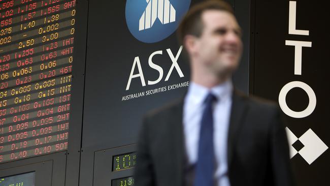 Ther ASX was already in negative territory ahead of the Wall Street-fuelled sell-off. Pic: Bloomberg