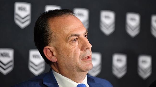 Australian Rugby League Commission Chairman Peter V’landys. Picture: NRL Photos