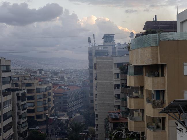 BEIRUT, LEBANON - OCTOBER 1: Smoke is seen after an apartment was hit by an Israeli airstrike in the neighborhood of Jnah on October 1, 2024 in Beirut, Lebanon. After escalating strikes against Hezbollah facilities and leadership, the Israeli army announced it was launching a "limited" ground invasion of Lebanon and told residents of more than two dozen villages in the southern part of the country to evacuate. (Photo by Daniel Carde/Getty Images)