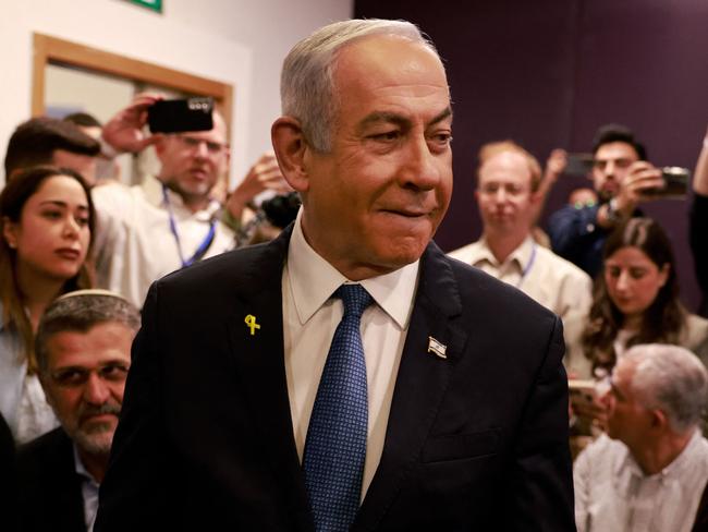 Israeli leader Benjamin Netanyahu. Picture: AFP