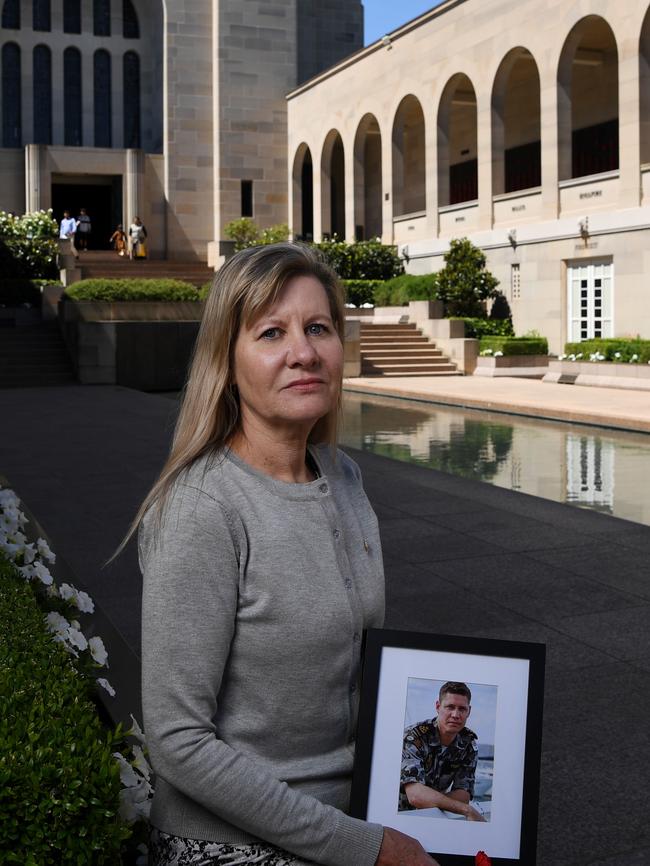 David at the Australian War Memorial.