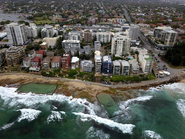 Cronulla beach in Sydney's Sutherland Shire. Picture: Toby Zerna