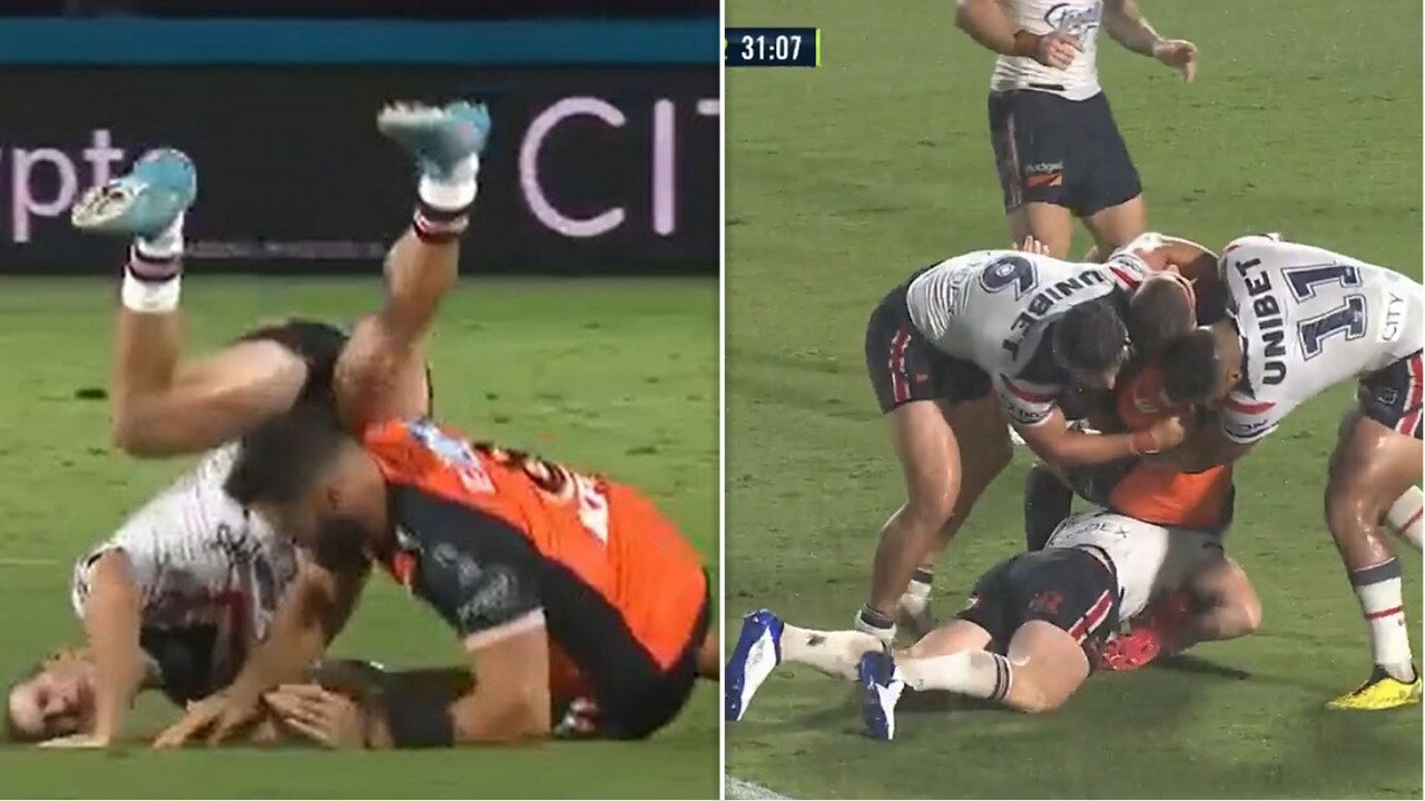 These two incidents in the Roosters-Tigers game have created uncertainty in the NRL.