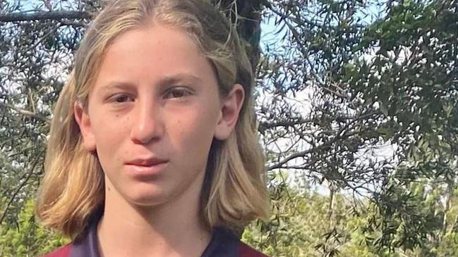 Gympie State High School student Levi Hanna had just gotten off the school bus about 100m from his home when he was struck by a car, leaving him with critical injuries.