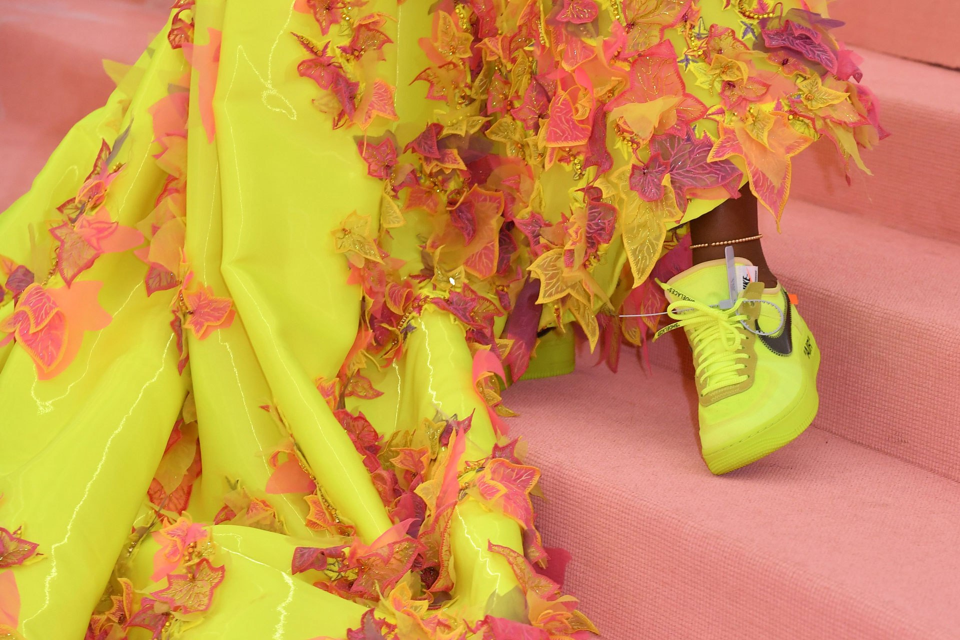 Serena Wore Off-White Sneakers on the Met Gala 2019 Carpet