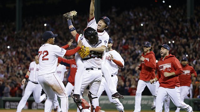 Shane Victorino's grand slam sends Boston Red Sox to World Series