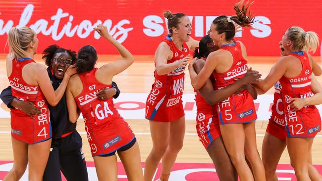 The Swifts are headed to the Grand Final. (Photo by Jenny Evans/Getty Images)