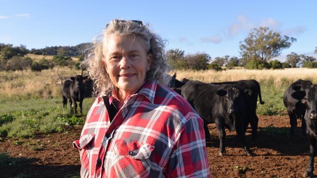 Outgoing National Farmers’ Federation president Fiona Simson on her family's property at Premer on NSW's Liverpool Plains. Picture: John Elliott