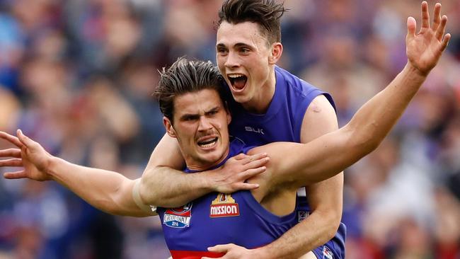 The Western Bulldogs were able to win the premiership from seventh last season. Picture: Getty Images