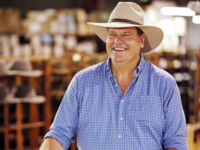 Akubra joint owner Stephen Keir IV will hand over to the Forrests on Sunday. Picture: Sam Ruttyn