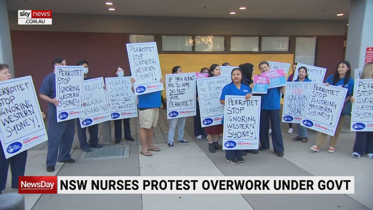 Nurses And Midwives Protest Across NSW | Sky News Australia