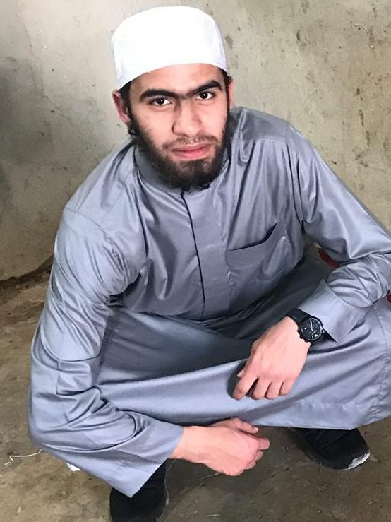 Ishaq Ul Matari, 20, was allegedly attempting to bring forward plans to travel to Afghanistan and pledge allegiance with Islamic State. Picture: Facebook