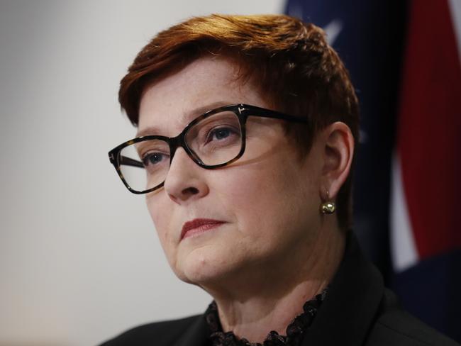 Marise Payne. Picture: Nikki Short