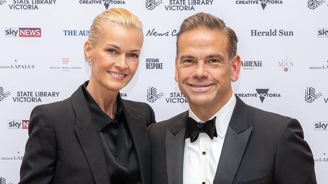 Sarah and Lachlan Murdoch donated $1m to the project. Picture: Jason Edwards