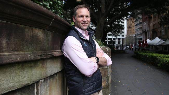 07/07/2022. Xpansiv founder Ben Stuart, photographed in Sydney. The company has just brought on Blackstone as an investor for almost $600m, valuing it at $2bn. Britta Campion / The Australian