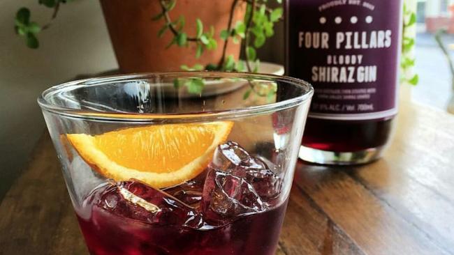 Four Pillars Bloody Shiraz Gin is is vividly purple and intensely flavoured.