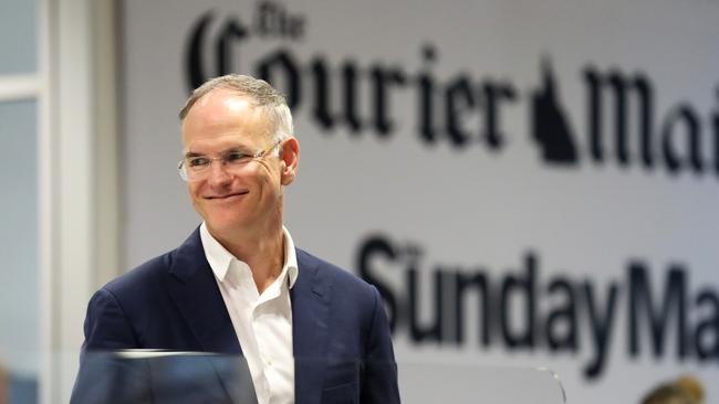 Michael Miller Executive Chairman of News Corp Australasia. Picture: Liam Kidston.