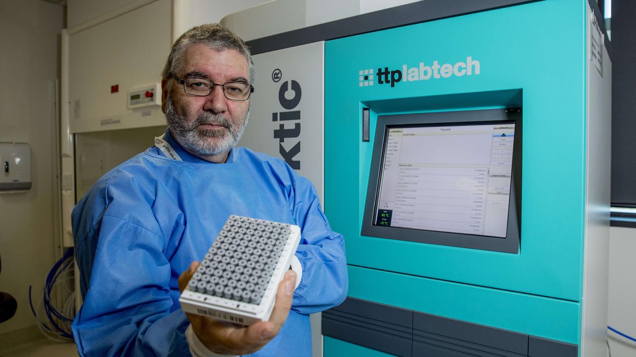 Griffith University infect­ious diseases and immunology director Nigel McMillan says he expects many countries will set proof of vaccination to be a condition of entry. Picture: Jerad Williams