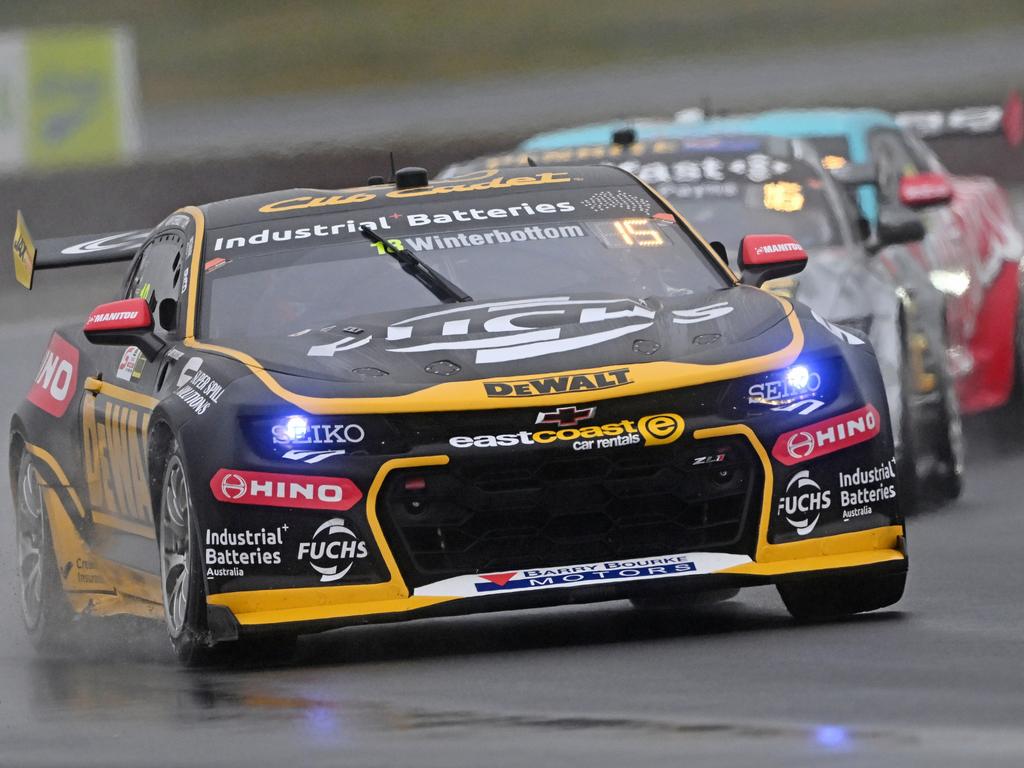 Mark Winterbottom in action on track for Team 18. Picture: Kerry Marshall/Getty Images