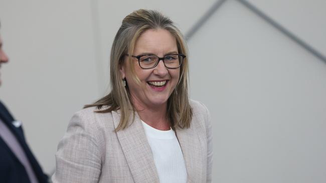 Victorian premier Jacinta Allen has announced an inquiry into women’s pain, examining systemic issues women face when seeking care and support for health issues. Picture: Alan Barber