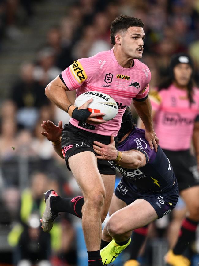 Nathan Cleary has been the driving force behind the Panthers’ four consecutive NRL premierships. Picture: Getty Images