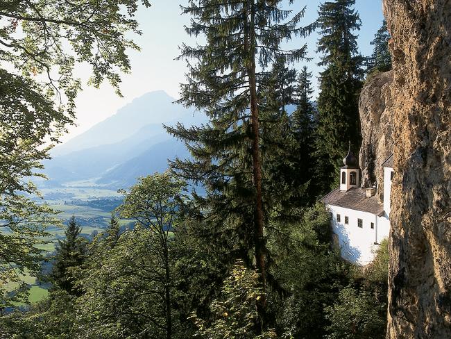 It might be lonely, but you’ll get to enjoy a pretty spectacular view over Saalfelden. Picture: AFP