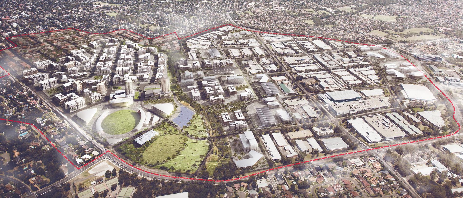 Castle Hill Showground development four residential towers proposed