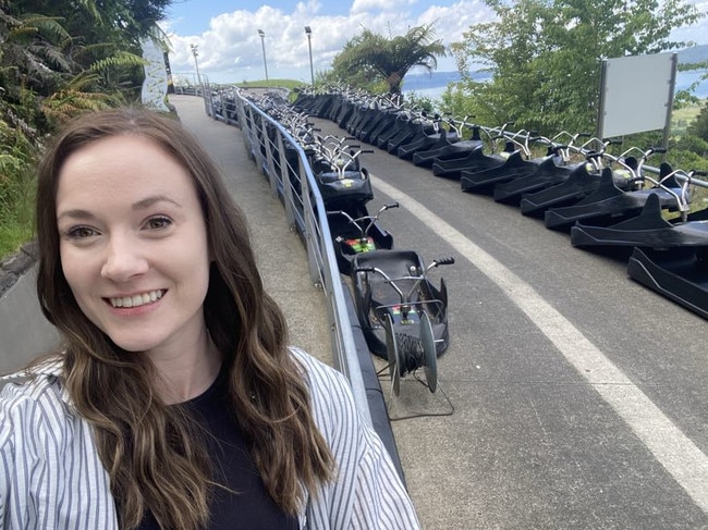 Riding down the luge tracks is an absolute must. Picture: Supplied/Brielle Burns