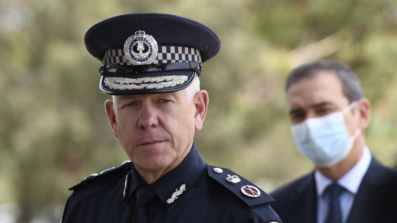 Police Commissioner Grant Stevens has vowed every South Australian will be able to vote. Picture: NCA NewsWire / Naomi Jellicoe