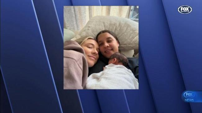Sam Kerr announces arrival of baby boy!