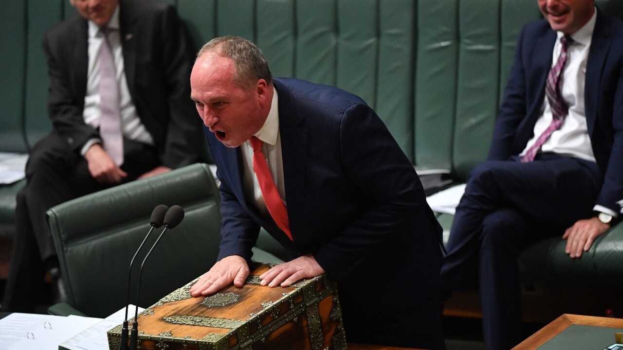 Barnaby Joyce slams 'selfish' rapid antigen testing kit hoarders