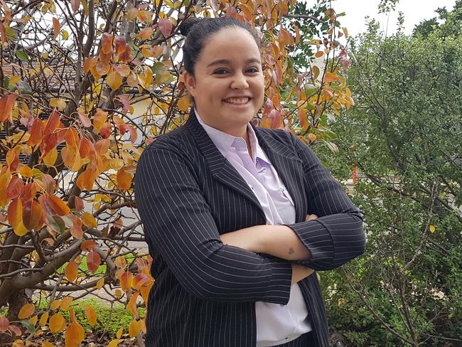 Rachel Simpson is upskilling through UniSA Online to make a career change. Picture: Supplied