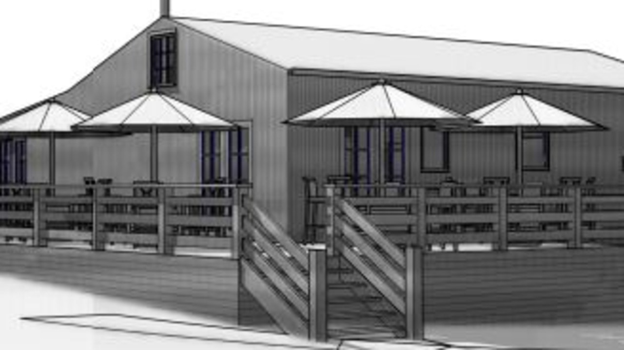 A woolshed on a farm in Freshwater Creek would be transformed into the region's newest cellar door under plans lodged with Surf Coast Shire Council. Picture: planning documents.