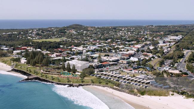 Landscape architect David Vago's plans to transform Byron Bay beachfront. Picture: Supplied / Habit8