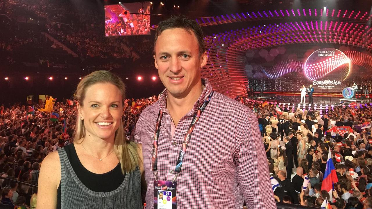 Titus Day and wife Courtney.