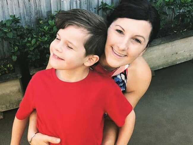 Oliver McPhail, 10, with his mum Patricia whose Italian heritage helped her access drugs for Oliver in Italy.