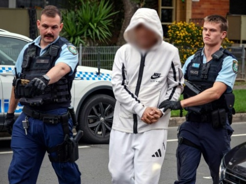 Another arrest. Picture: NSW Police