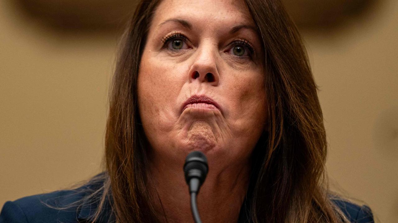 United States Secret Service Director Kimberly Cheatle testifies before the House Oversight and Accountability Committee on July 22, 2024 in Washington, DC. Picture: Kent Nishimura/Getty/AFP