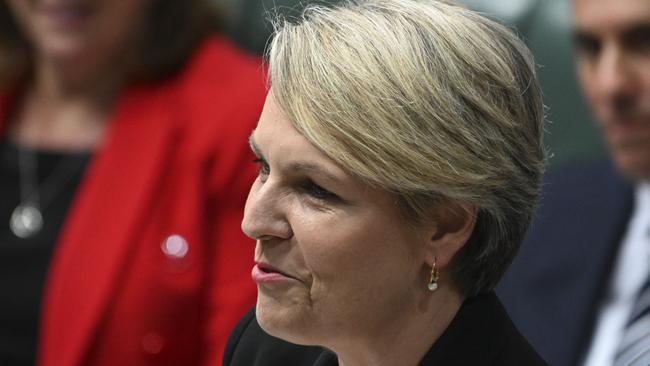 CANBERRA, AUSTRALIA - FEBRUARY 16:Tanya Plibersek  during Question Time at Parliament house in Canberra. Picture: NCA NewsWire / Martin Ollman