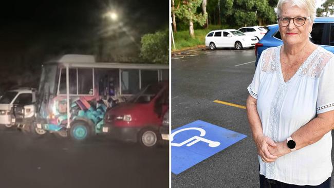 Beachside poo, taking disabled parks: Illegal Noosa campers slammed